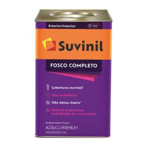 Tinta Acrilica Fosco Completo 18L Suvinil