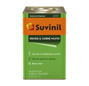 Tinta Acrilica Rende e Cobre Muito 18L - Suvinil