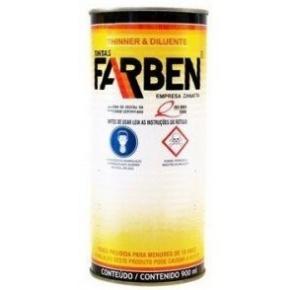 Aguarras 900ml - Farben *VENDA SOMENTE PACK DE 12 UNIDADES*